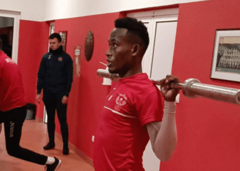 Raphael Lea’i Displays Superb Performance And Scores In His First Friendly Match