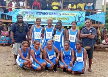 SPP Netball Team Crowned Champions at West Kwaio Constituency Games