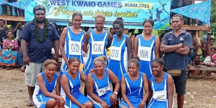 SPP Netball Team Crowned Champions at West Kwaio Constituency Games