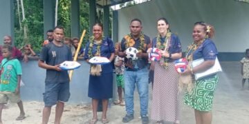 Foubaba Community High School Receives New Soccer and Rugby Balls