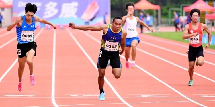 Sprinter, Luke Haga Calls for Home Support