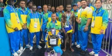 Team Solomon Arrives Safely in Glasgow for the Commonwealth Games 2026