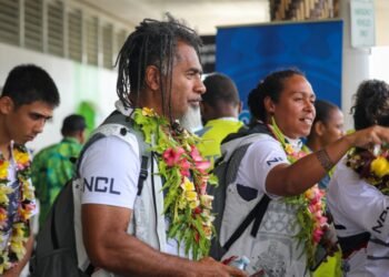 New Caledonia Advance Team Arrives