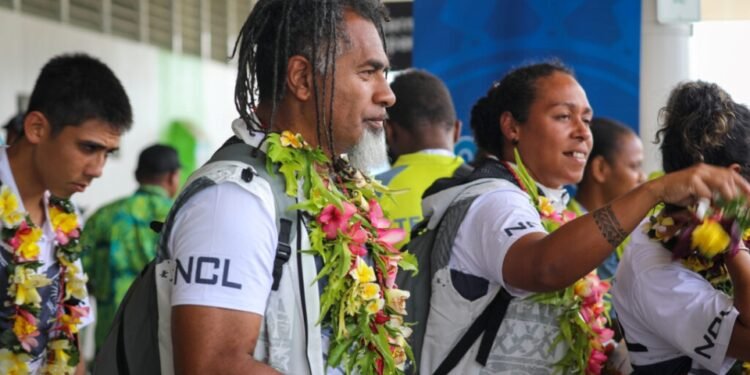 New Caledonia Advance Team Arrives