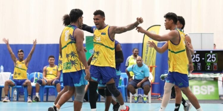 Solomon Islands Secure First Victory in Men’s Volleyball