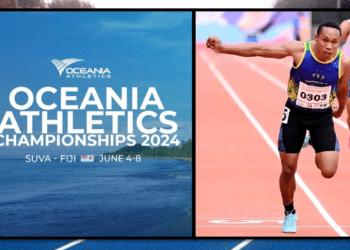 Luke Haga Ready to Compete in 2024 Oceania Athletics Championship
