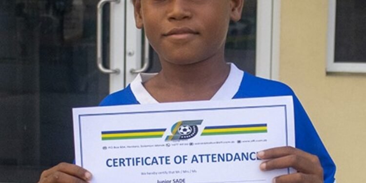 14-Year-Old with Big Dreams in Football Refereeing