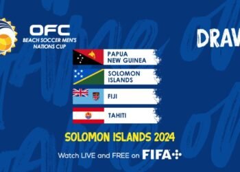 Draw Confirmed for OFC Beach Soccer Menโs Nations Cup 2024