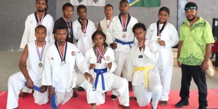 SINU Taekwondo Club Secures 12 Medals in Debut Tournament