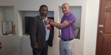 Minister of Home Affairs Meet with PNG Sports Foundation