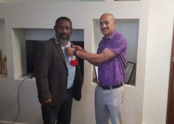 Minister of Home Affairs Meet with PNG Sports Foundation