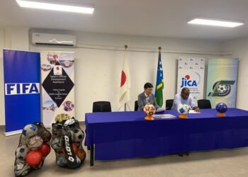 Japan Donates 50 Footballs to Young Players