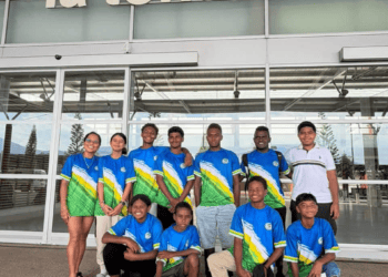 TEAM SOLOMON ISLANDS ARRIVES IN NOUMÉA FOR PACIFIC YOUTH INTERNATIONAL TOURNAMENT