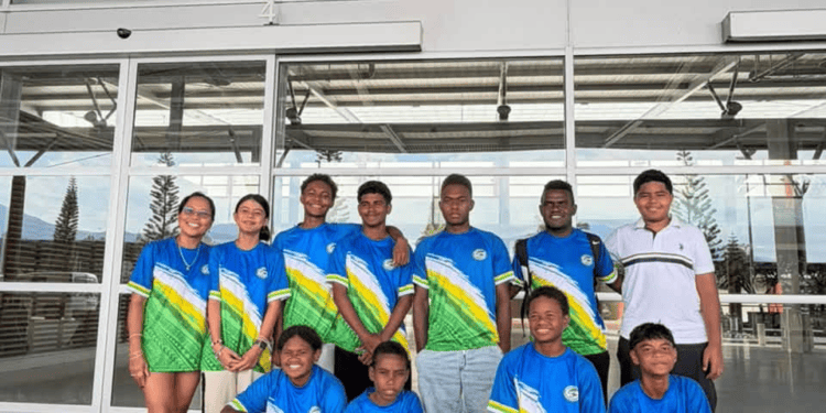 TEAM SOLOMON ISLANDS ARRIVES IN NOUMÉA FOR PACIFIC YOUTH INTERNATIONAL TOURNAMENT