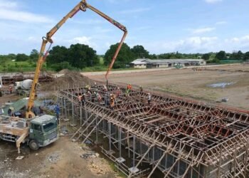 PG2023 Football Training Field’s Construction on Track