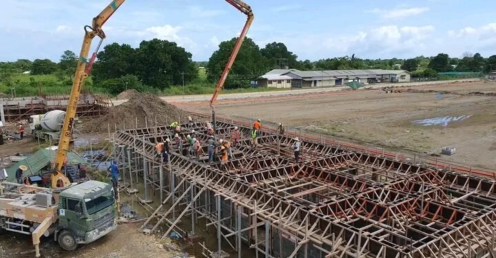PG2023 Football Training Field’s Construction on Track