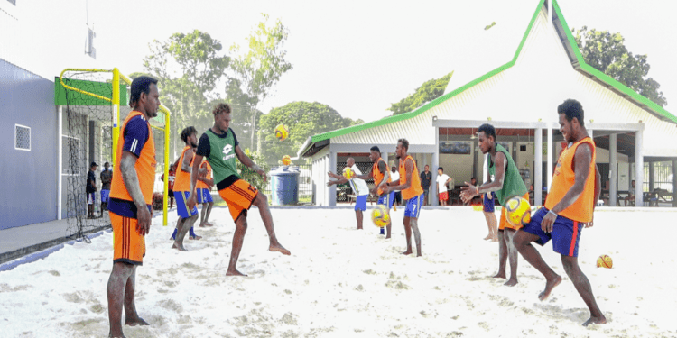 Beach Soccer is Back after COVID-19 Shutdown