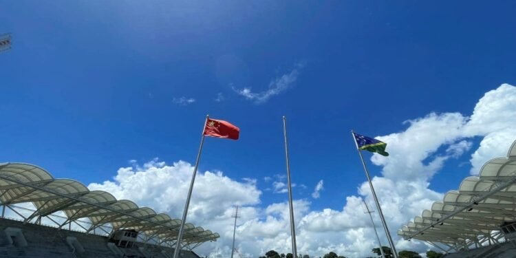 Construction of Sports Facilities for 2023 Pacific Games on Track