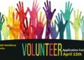 Volunteer Application Open Tomorrow