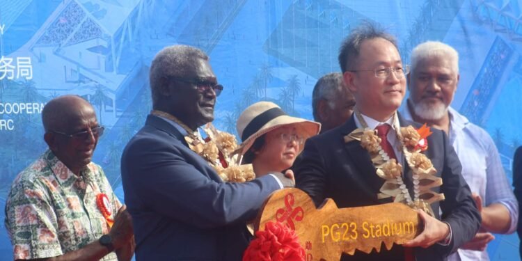 PRC Gifts Solomon Islands with Completion of 2023 Pacific Games Stadium Project