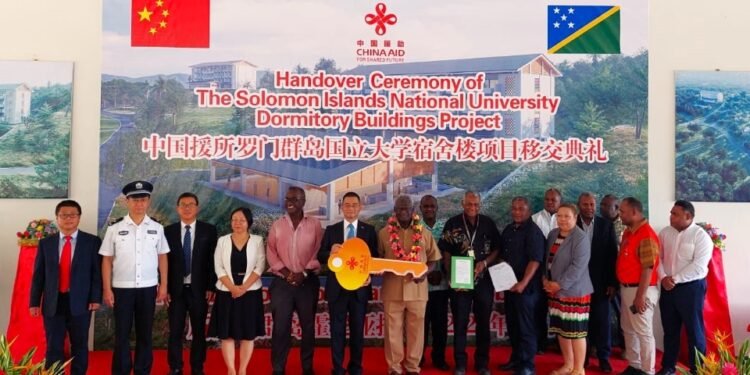 Handover of 2023 Pacific Games Village and SINU Dormitories Complete 