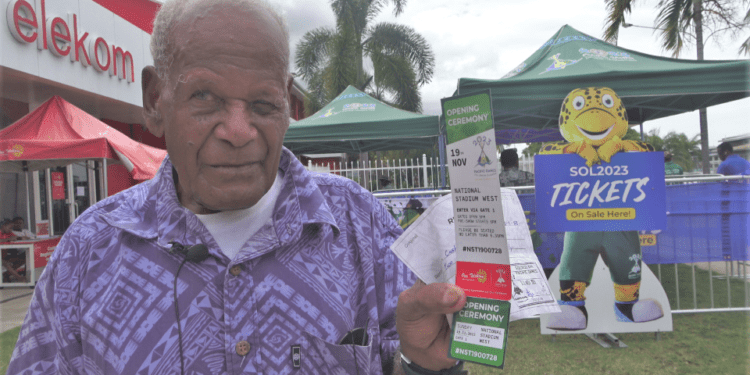 Guadalcanal Resident Excited Ahead of Pacific Games 2023