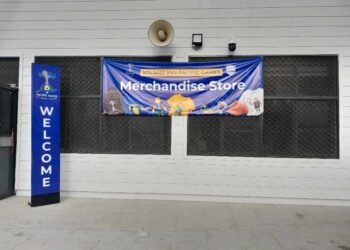 Ausmart Merchandise Store Shines During the Sol2023 Pacific Games