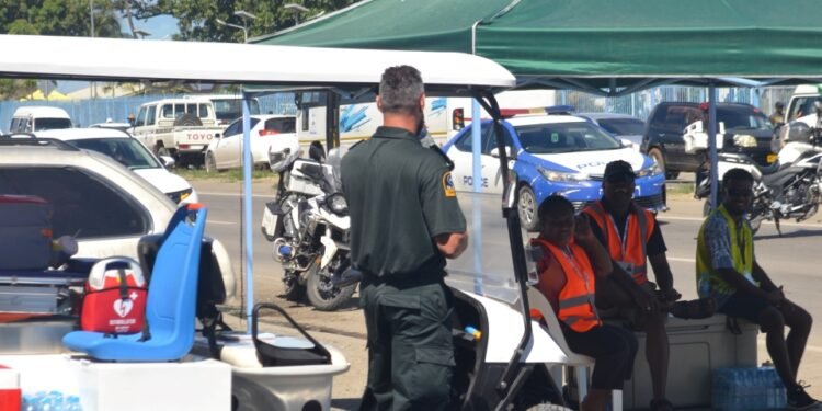 Samoan and Australian Paramedics Shared their Experiences at the Sol2023 Pacific Games