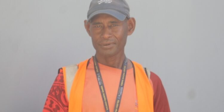 Games City Cleaner, Bartholomew Expressed his Happiness About the Pacific Games