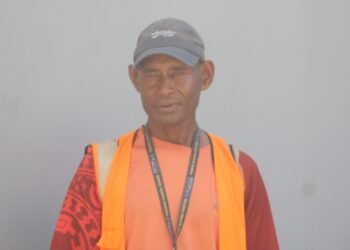 Games City Cleaner, Bartholomew Expressed his Happiness About the Pacific Games